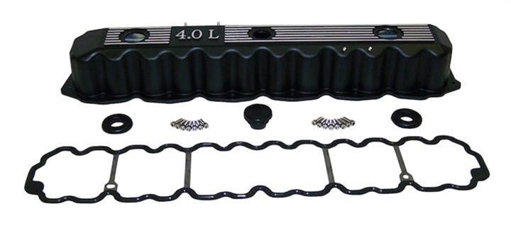 RT Off-Road Black Aluminum Valve Cover 93-04 Jeep 4.0L L6 - Click Image to Close